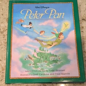 Disney's Peter Pan Storybook - Green and Blue Cover